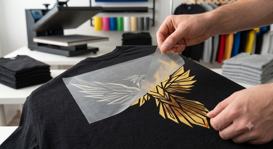 Step by Step DTF Foil Transfers for Custom Apparel