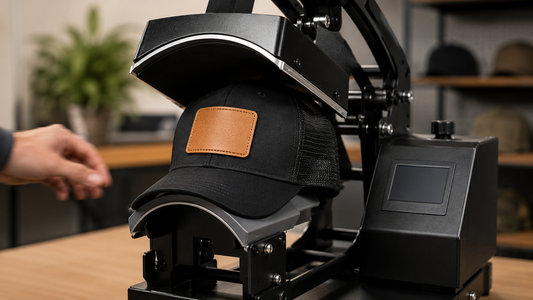 Best Hat Press Settings for Leatherette Patches