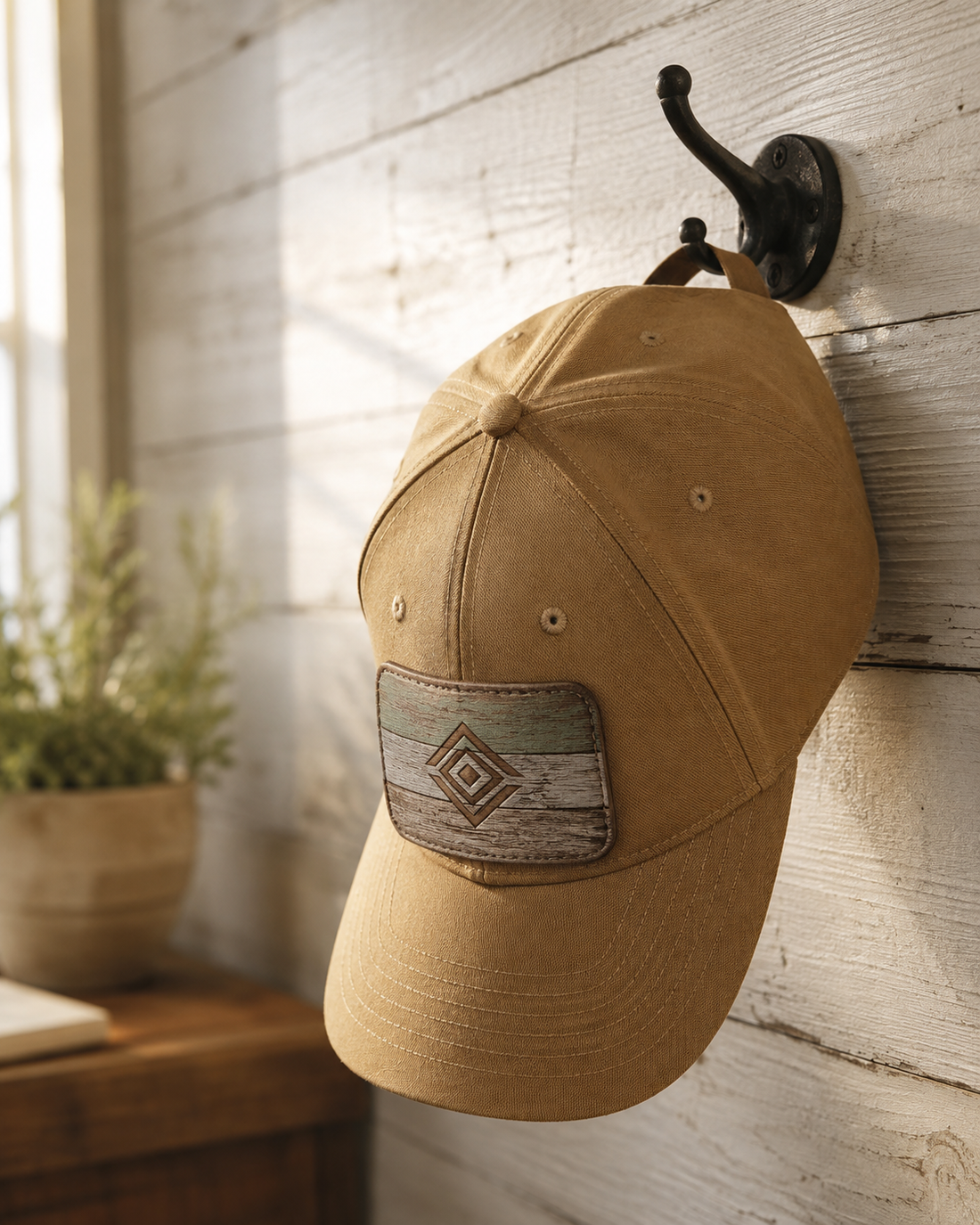 Painted Planks Leatherette Patches | Heritage Collection