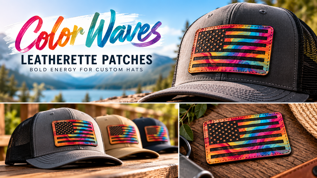 Color Waves Leatherette