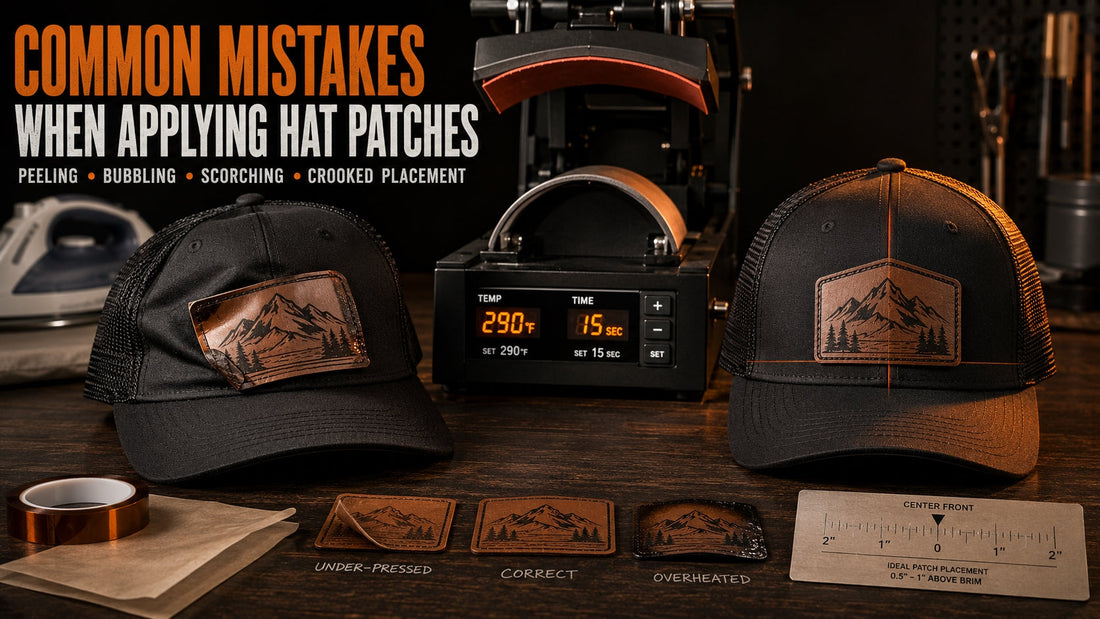 Common Mistakes When Applying Hat Patches