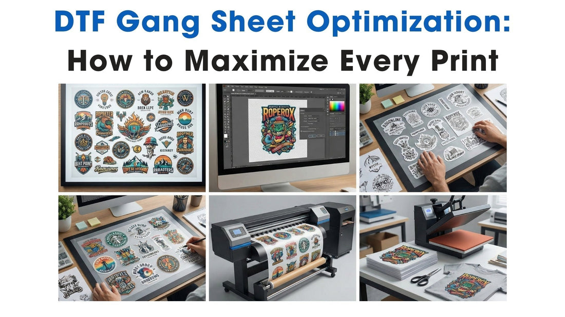 DTF Gang Sheet Optimization: How to Maximize Every Print