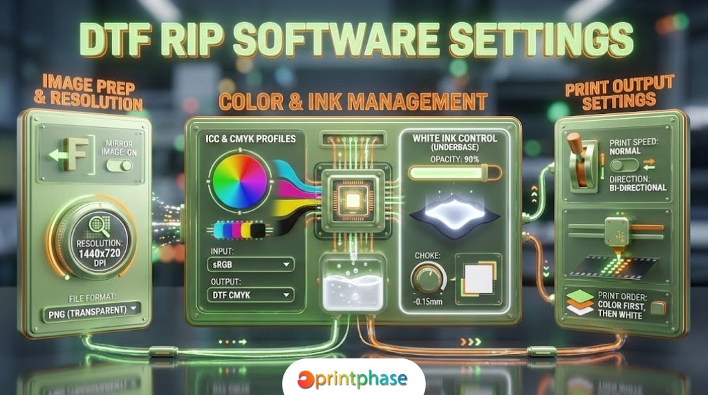DTF RIP Software Settings: Fine‑Tune Your Prints for Professional Results
