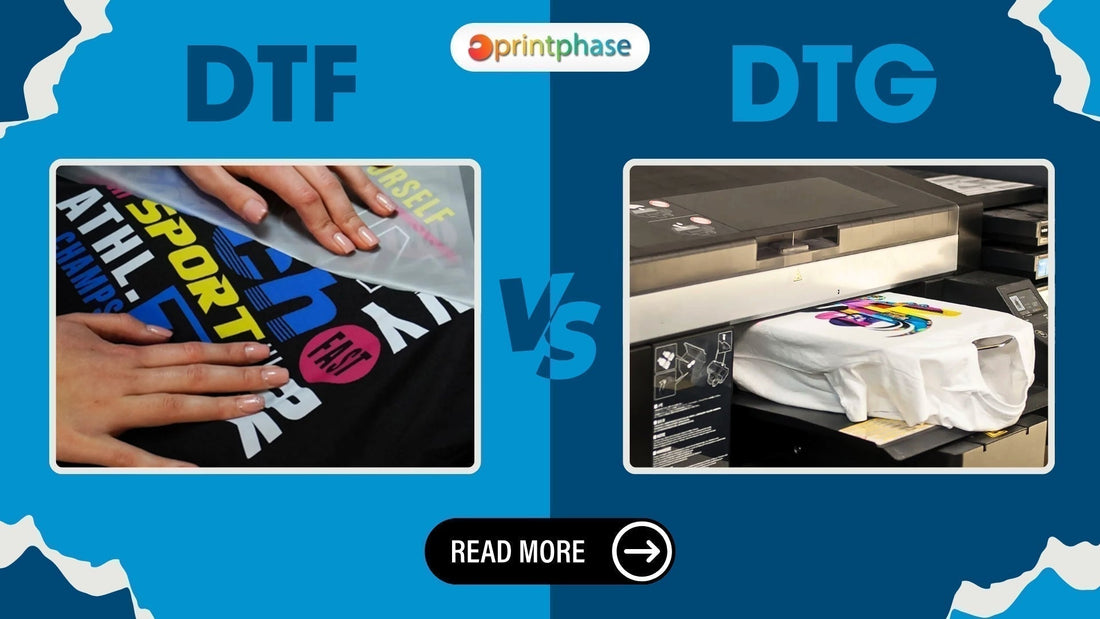 DTF Vs DTG Printing: Which is Better?