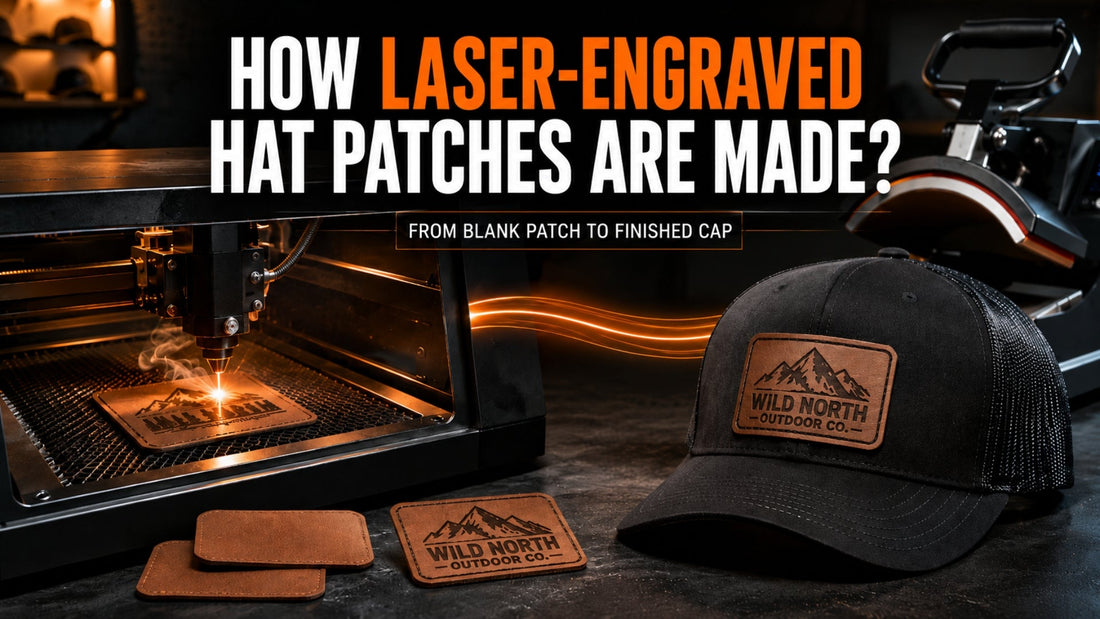 How Laser Engraved Hat Patches Are Made?