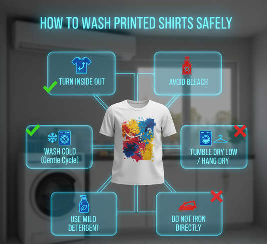 How to Wash Printed Shirts Safely