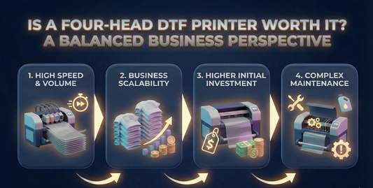 Is a Four-Head DTF Printer Worth It A Balanced Business Perspective
