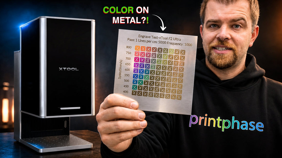 MOPA Color Laser Engraving on Metal: How It Works