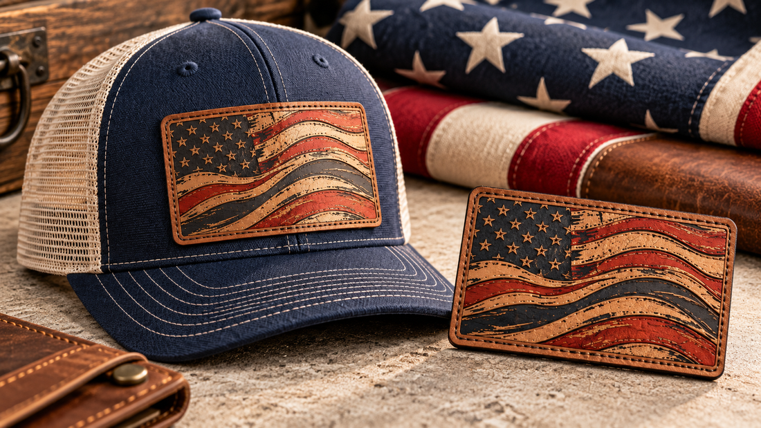 Patriot Waves Leatherette
