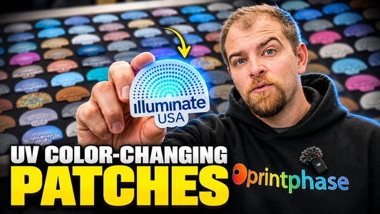 How to Make UV Color-Changing Hat Patches | Print Phase