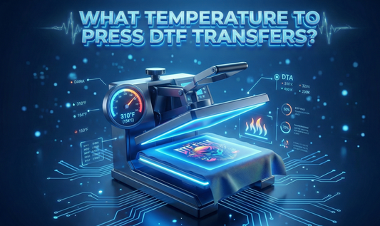 What Temperature to Press DTF Transfers 