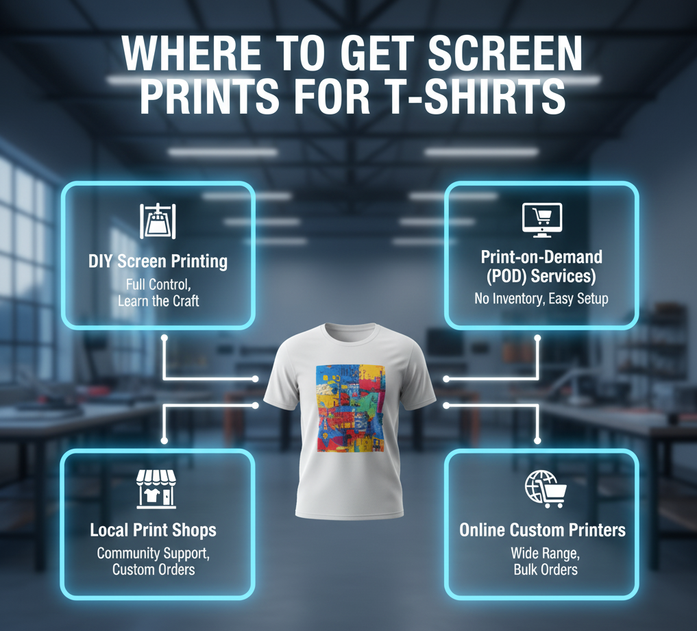 Where to Get Screen Prints for T Shirts