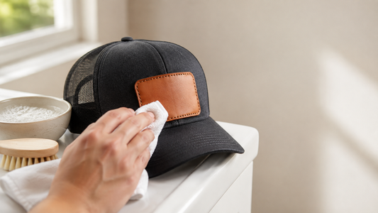 Can You Wash Hats with Heat Pressed Leatherette Patches?